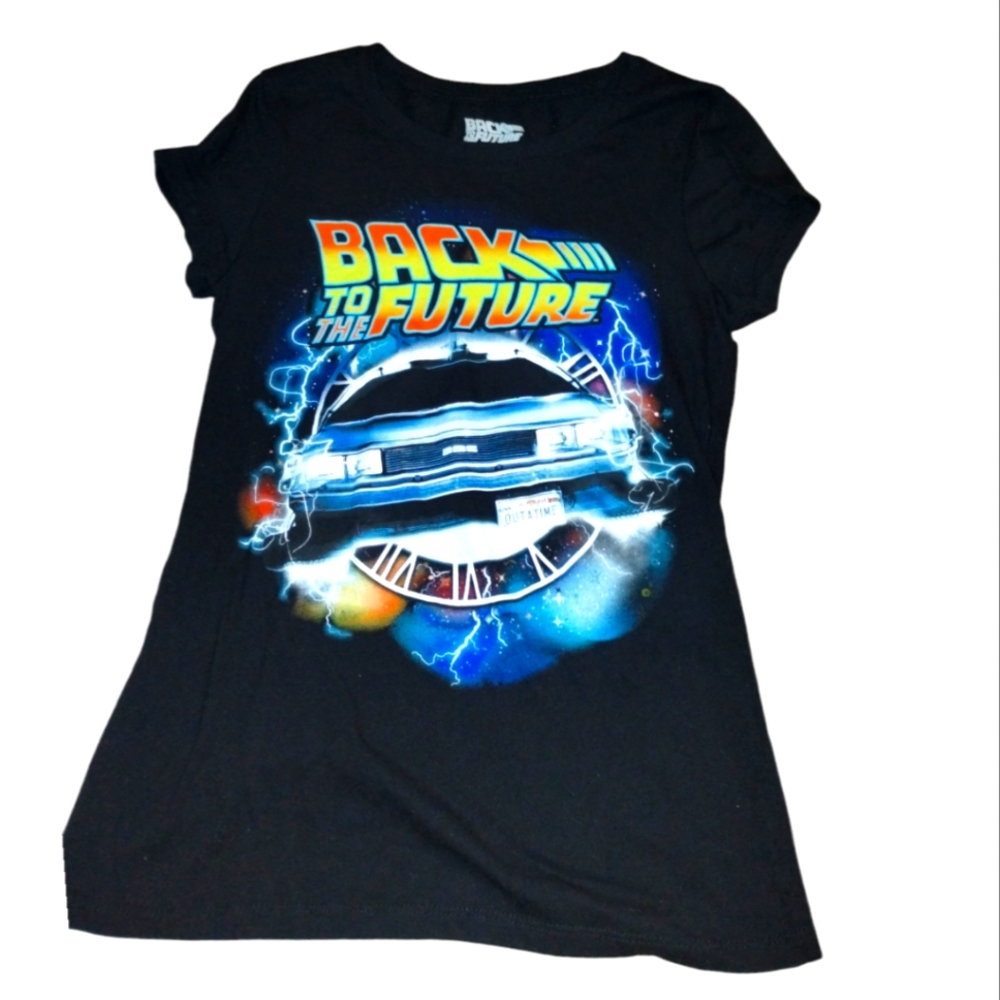 Woman's back to the future shirt size large